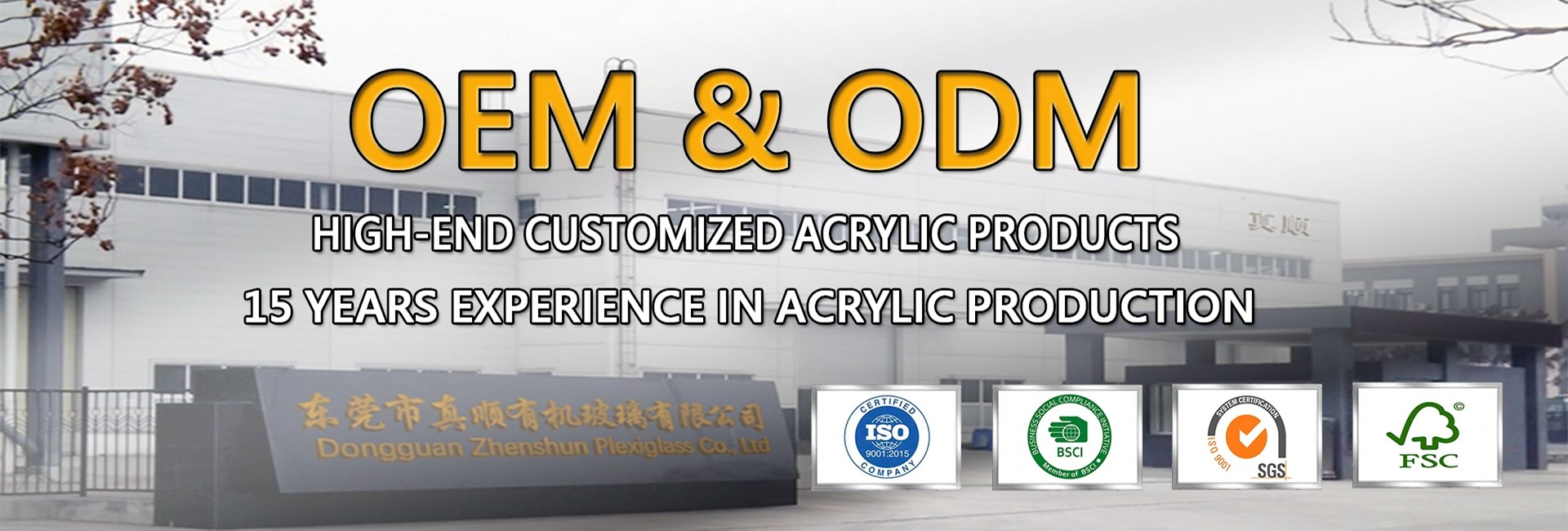 quality Acrylic Display factory